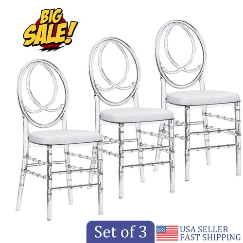 Pack clear acrylic chiavari - clear,