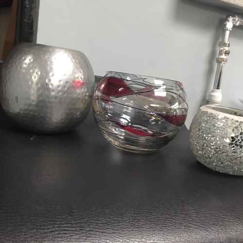 Candle light holders - 3, x