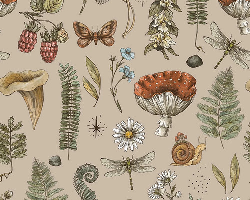 Woodland forest 100 - forest, cotton