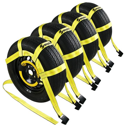 Tow dolly basket straps with - straps,