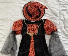 Girls Witch Costume with Dress