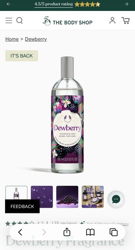 The body shop dewberry - the,