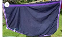 Nag rags 3’3” exercise sheet Navy And Purple Rug