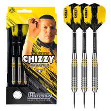 Dave Chisnall Brass Steel Tip Darts by Harrows 