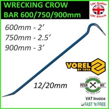 CROWBAR Pry Bar LONG Wrecking