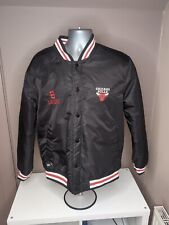 NBA Chicago Bulls black Bomber jacket  8 lavine  Men Large new