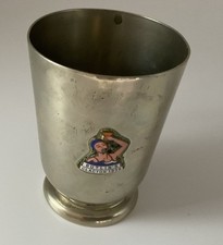 BUTLINS CLACTON - 1939 - EPNS TANKARD - RARE HOLIDAY CAMP MEMORABILIA - GOOD CON