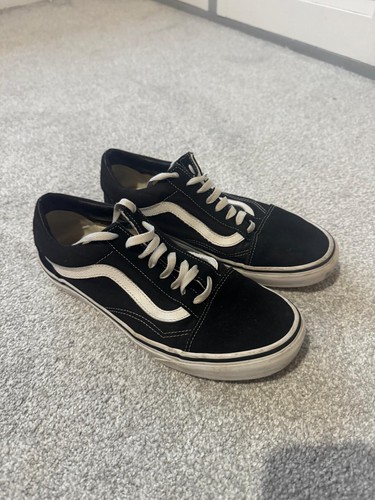 Ladies vans black white old - black, &