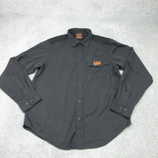 Craghoppers Shirt Mens Large Black Bear Grylls Adventure Utility Trek Safari