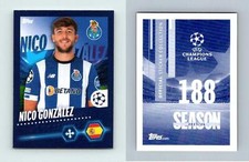 Nico Gonzalez #188 UEFA Champions League 2023/24 Topps Sticker