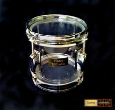 6" Inch Rack Tom Drum - Clear