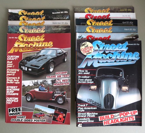 Street machine 1983 - street, bmw