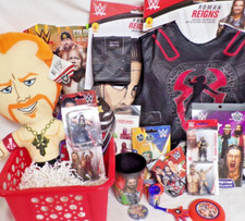 NEW WWE KIDS TOY GIFT BASKET