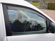 VW Caddy MK3 2-Door 2004-2020 2pcs Wind Rain Deflectors & Clips Perfect Fit