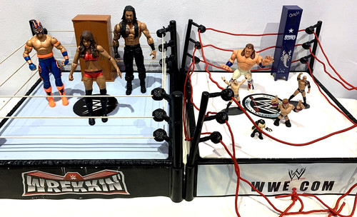 Wwe wrestling ring figures - ring,