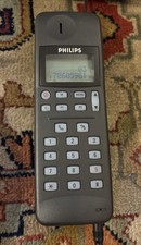 Vintage Philips PR 143 Mobile Phone Complete With Box Excellent Condition