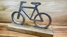 Bicycle Ornament on a Wood