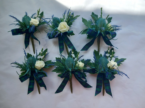 Scottish style blue green - scottish,