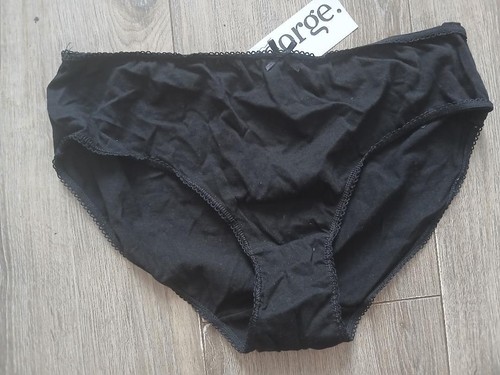 Girls black school briefs