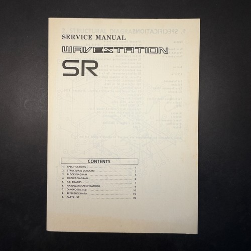 Vintage korg wavestation - wavestation, sr