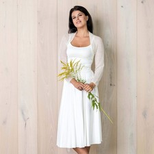 Ivory Bridal Wedding mohair