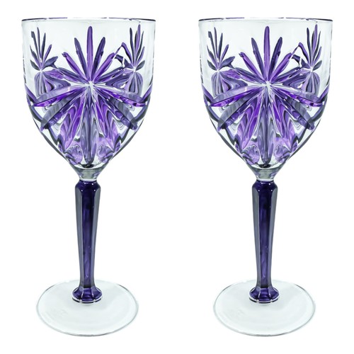 Pair purple murano wine - murano,
