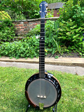 Nechville Saturn 5 string banjo in superb condition ++++ Price reduced ++++ 