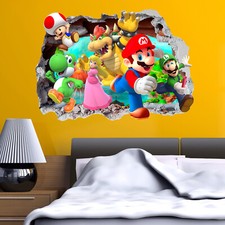 Mario Gang Wall Sticker