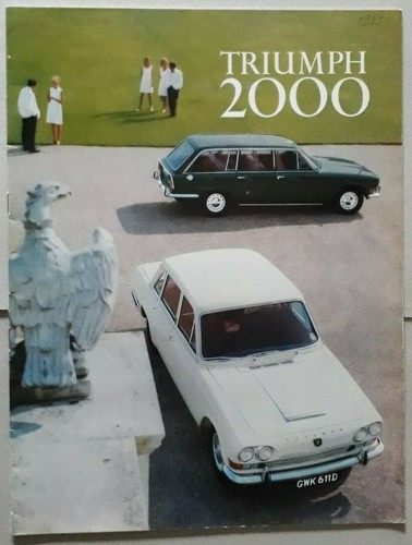 Triumph 2000 brochure 1968 - 2000,