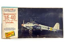 VINTAGE Lindberg 1/72 model kit Messerschmitt ME-410 WW2 German Fighter. 440:60