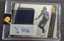 DK Metcalf Rookie Patch Auto