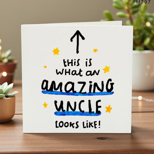 This what amazing uncle - is,