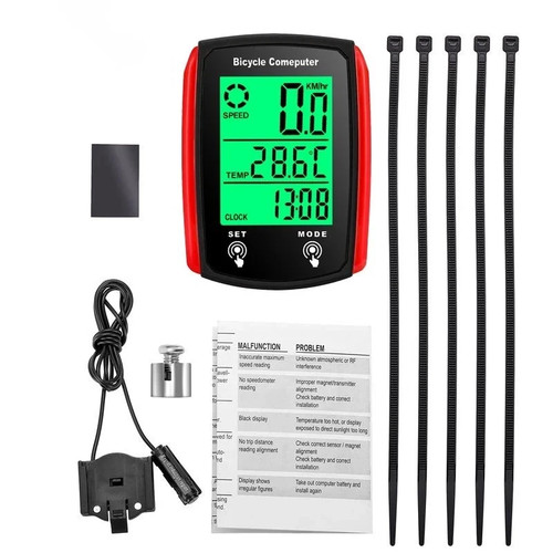 Waterproof wired lcd digital - waterproof,