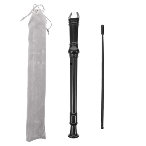 Black mini clarinet - black, music