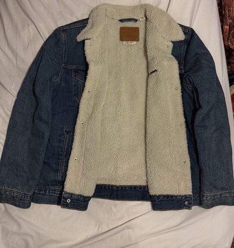 Levi men sherpa trucker - levi's,