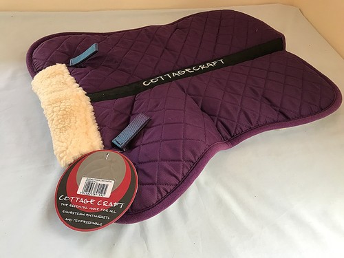 Cottage craft purple fleece - cottage,