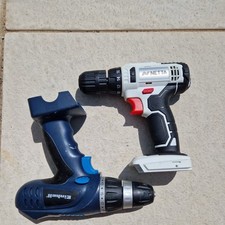2x Cordless Drill Combi Driver Electric Screwdrivers Bodies ONLY 