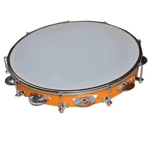 Handmade tambourine with head - tambourine,