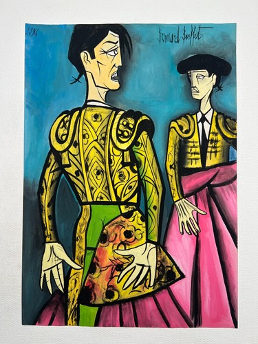 Bernard buffet - buffet, (handmade)