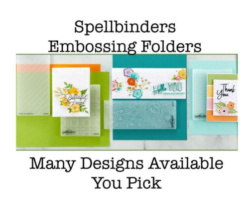 Spellbinders texture embossing - spellbinders,