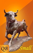 ART DECO BRONZE BULL FIGURINE