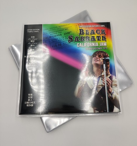 Pvc record sleeves - 12",