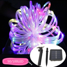 Solar LED Tube String Lights