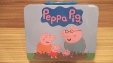 New Peppa Pig Tin Lunch Box