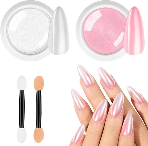 Luxurious chrome nail powder - chrome,