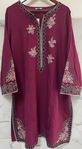 Women embroidered kurti - embroidered,