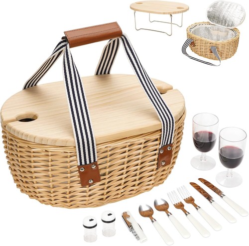 Wicker picnic basket for - wicker,
