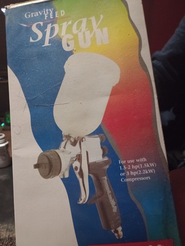 Spray gun gravity feed - gun,