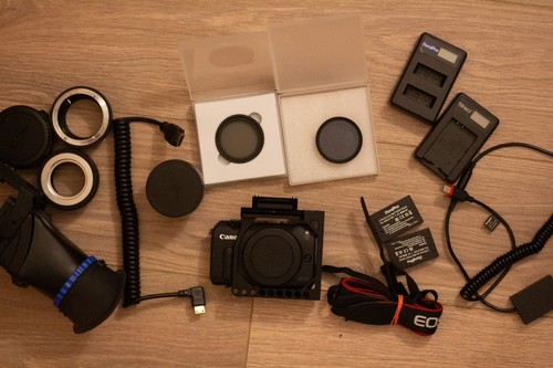 Canon eos lens and - and, cine