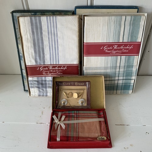 Vintage men handkerchiefs - vintage, men's